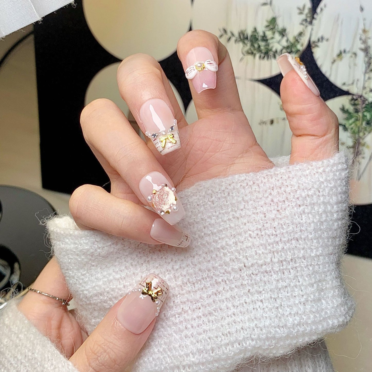 Light Pink Sweet Cute Press-On Nails