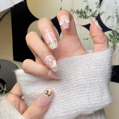 Light Pink Sweet Cute Press-On Nails