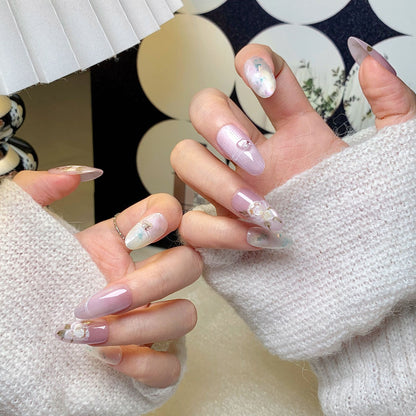 Light Pink Fairy Gentle Press-On Nails