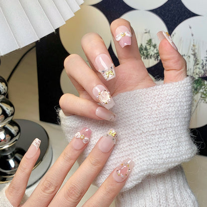 Light Pink Sweet Cute Press-On Nails