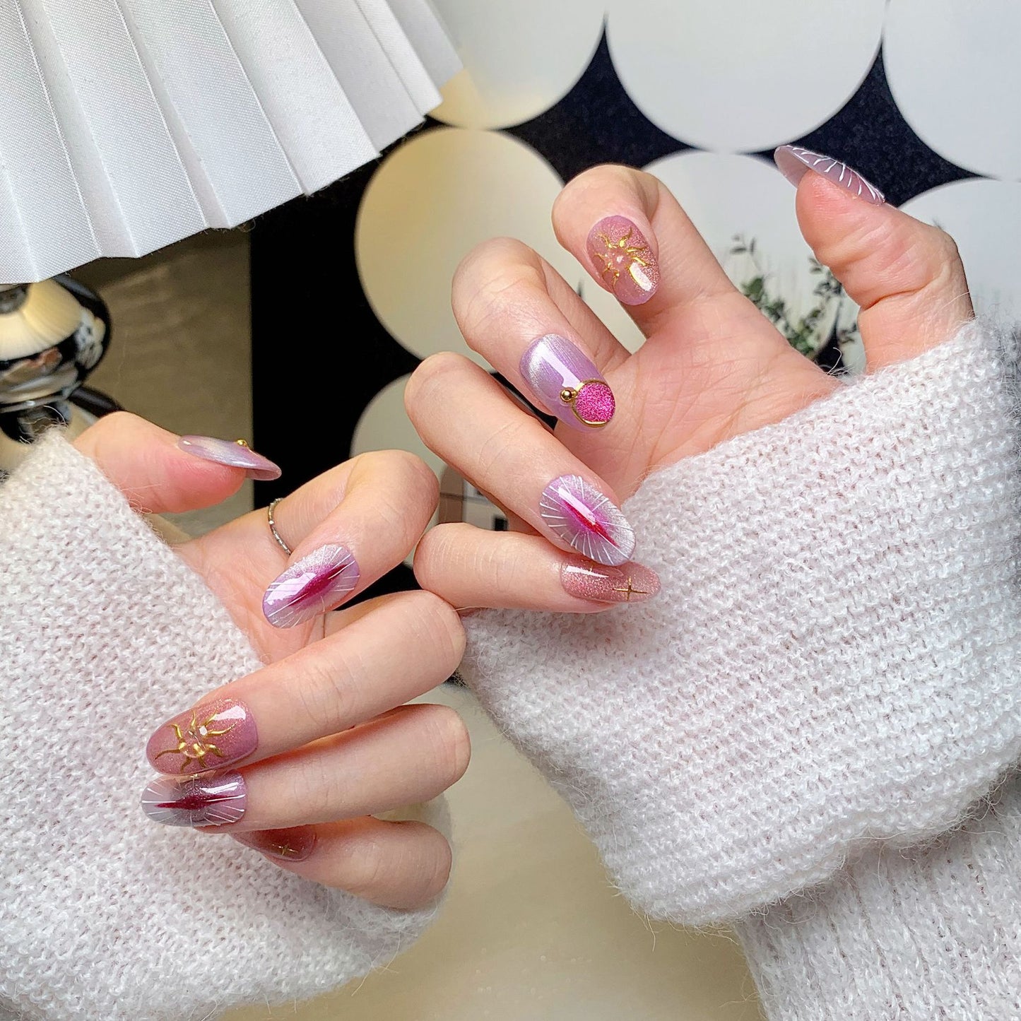 Pastel Dream Short Square Press-On Nails