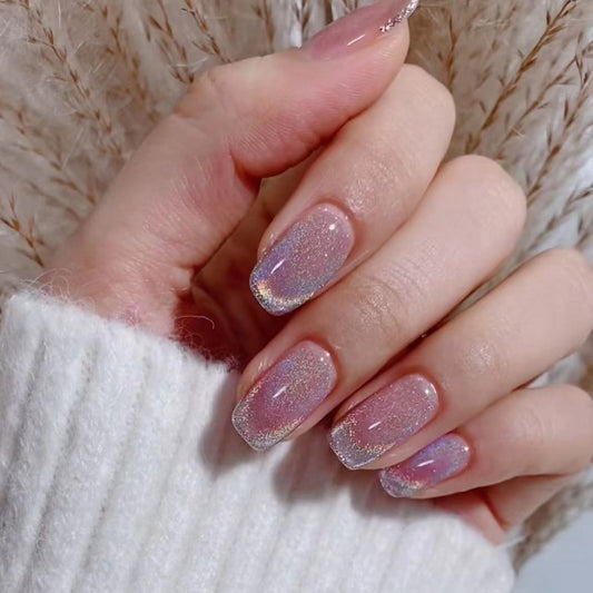 Pink - Purple Dreamy Gradient Press-On Nails