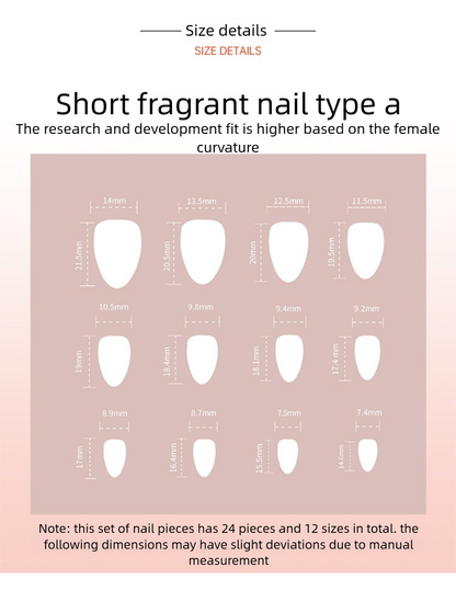 Jelly Pink Blush Press-On Nails | Sheer Solid Color | Almond