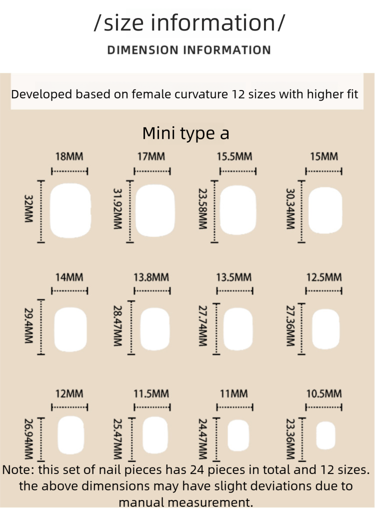 Cream Patchwork Press-On Nails | Pink Stitch Bow Short Oval