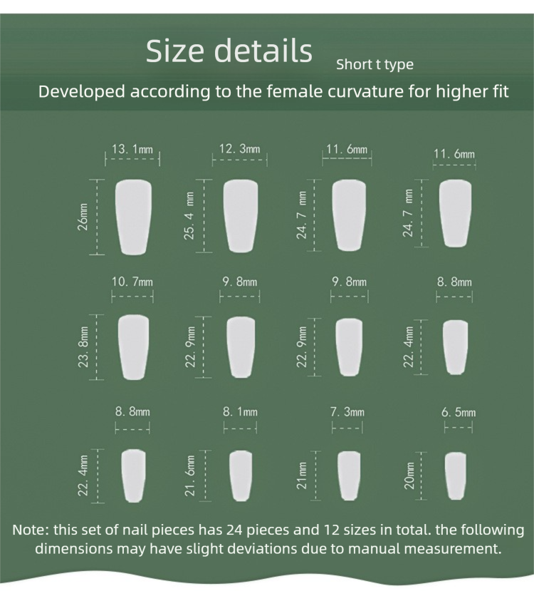 Mauve Snowflake Press-On Nails | Winter Gem Design Coffin