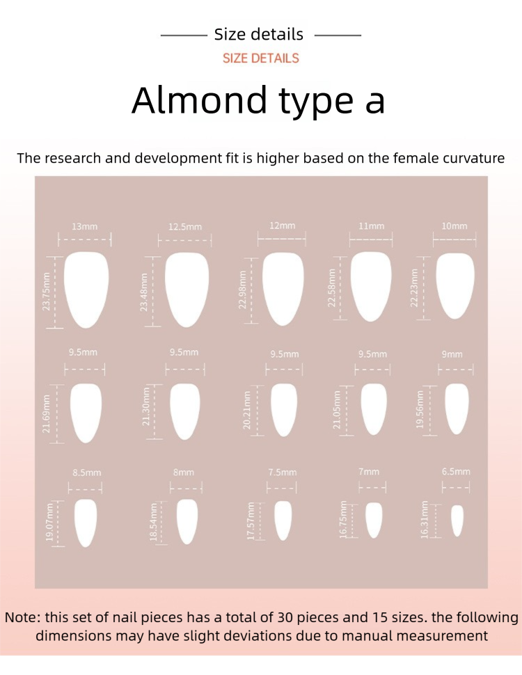 Moonlight Ombré Press-On Nails | Nude Pink Cat Eye | Almond