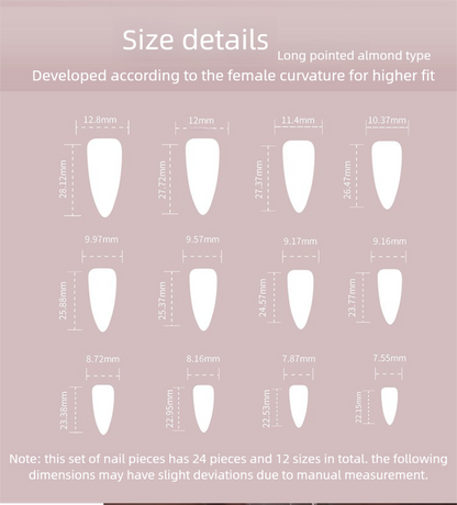 Black & Gold Glitter Ombré Press-Ons | Luxury Rhinestone | Stiletto