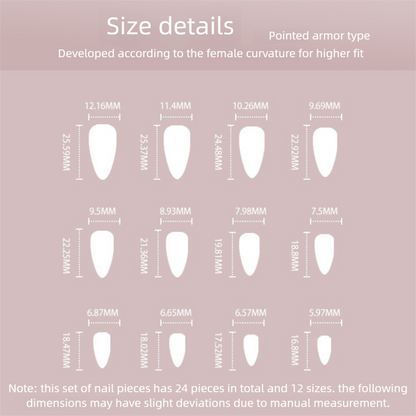 Brown Checker Press-On Nails | Daisy French Tip Stiletto