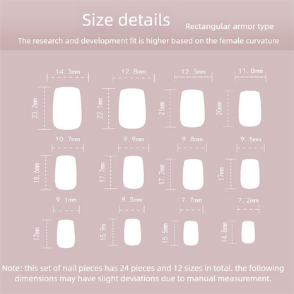 Pink Leopard Print Mix  Press-On Nails | Fun  Square Matte