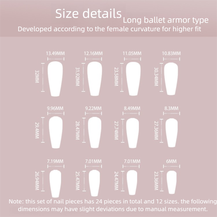 Christmas Red Heart & Plaid | Holiday Mix Long Ballerina Nails